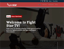 Tablet Screenshot of fightstartv.com